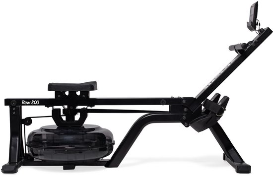 Roeitrainer - VirtuFit Row 800 - Water Resistance - Inklapbaar - Roeimachine - hartslagfunctie - Zwart