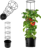 botle Tomatenplant bloempot voor tomaten, plantenbak, 12 liter, tomatenkweekker, tomatpan, overpot, groenten, tomaten wassen