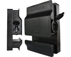 EVHUB laadpaal 22kW type 2 socket - zwart (LP-OMKAKDKY1V)