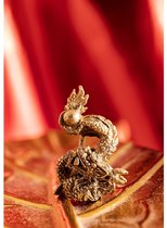 Dragon dansant miniature en laiton