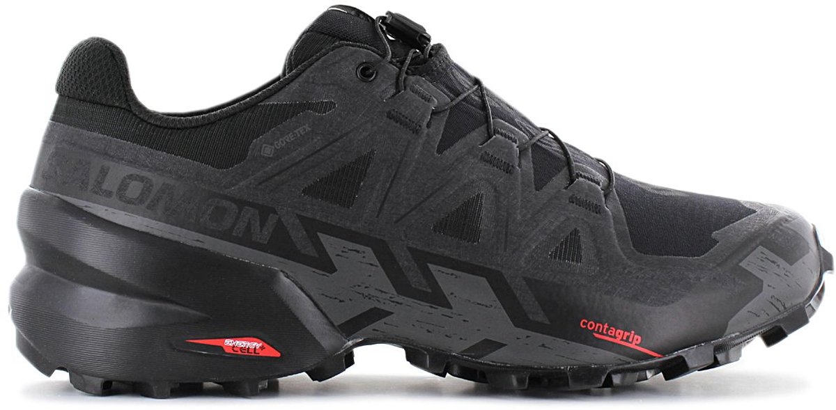 Salomon Speedcross 6 GTX GORE-TEX Heren Trailschoenen Hardloopschoenen 417386 Zwart