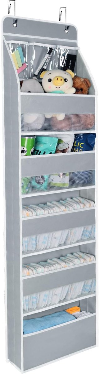 Ibenzoa® Ruimtebesparende Hangorganizer met Vijf Vakken – Perfect voor Elke Ruimte