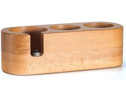 Stijlvolle Drie-in-Een Espresso Tamping Station voor 58 mm Barista Accessoires