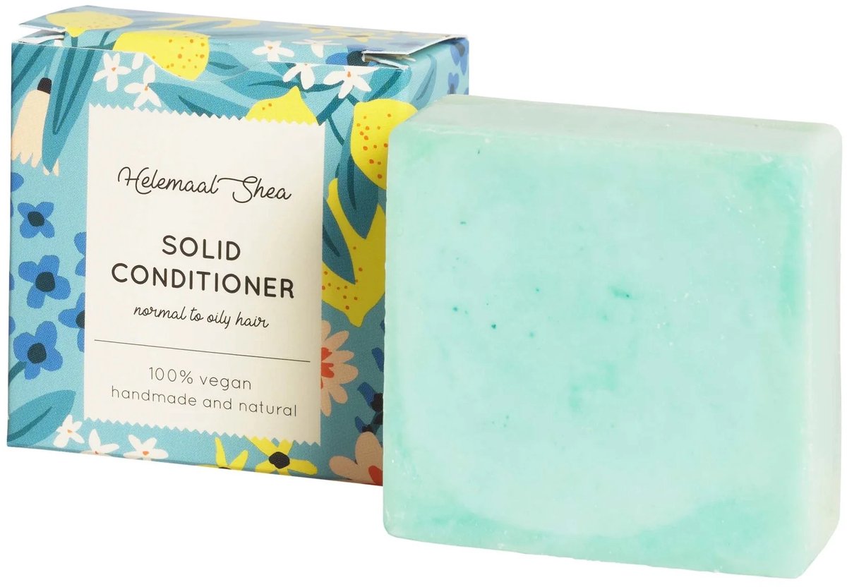 Solid conditioner - Helemaal Shea - Conditioner bar - normaal tot vet haar