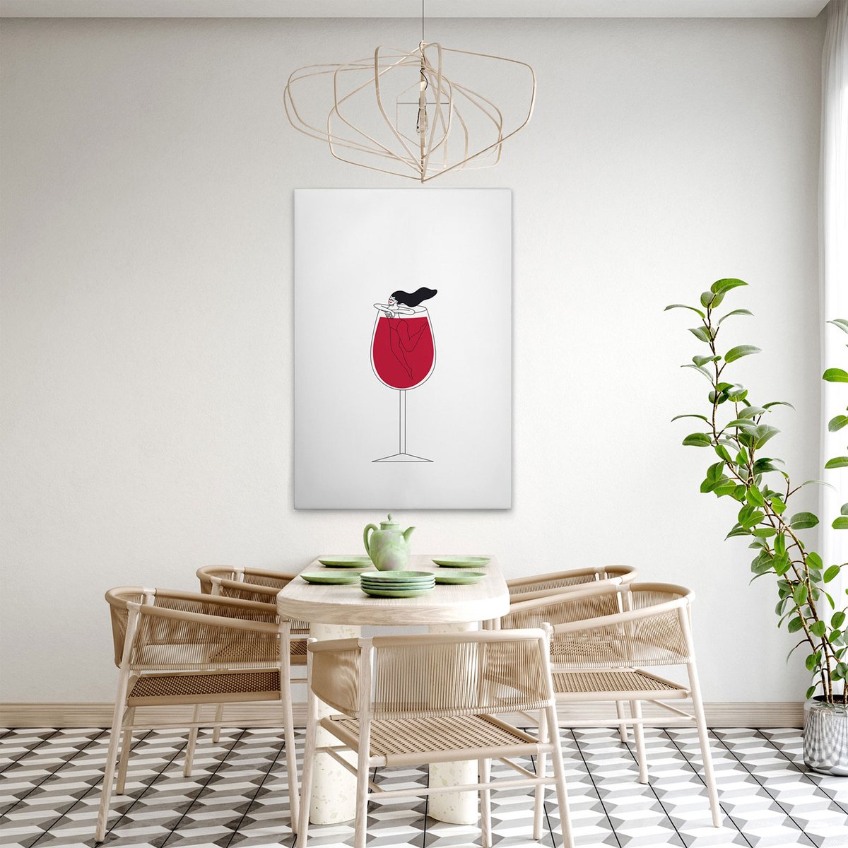 Canvas Wine Love 3 | DD132640