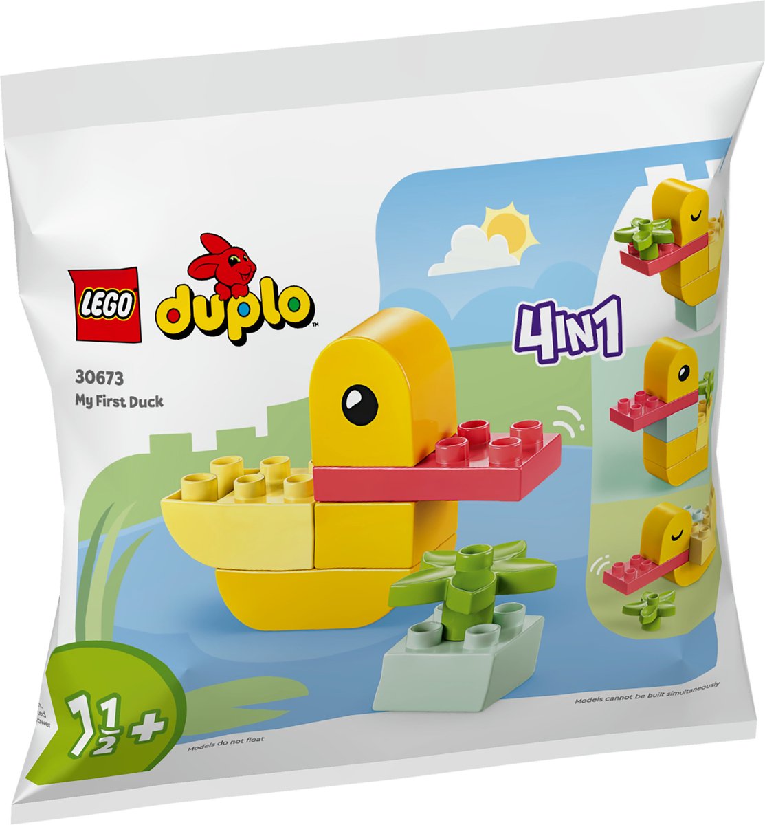 LEGO DUPLO - Mijn eerste eend constructiespeelgoed 30673