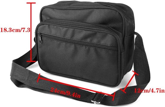 Gereedschapsriemzakje - heupschort gereedschapstas met verstelbare riemclip, canvas heuptas voor tuinieren, werkplaats, professionele reiniging (zwart
