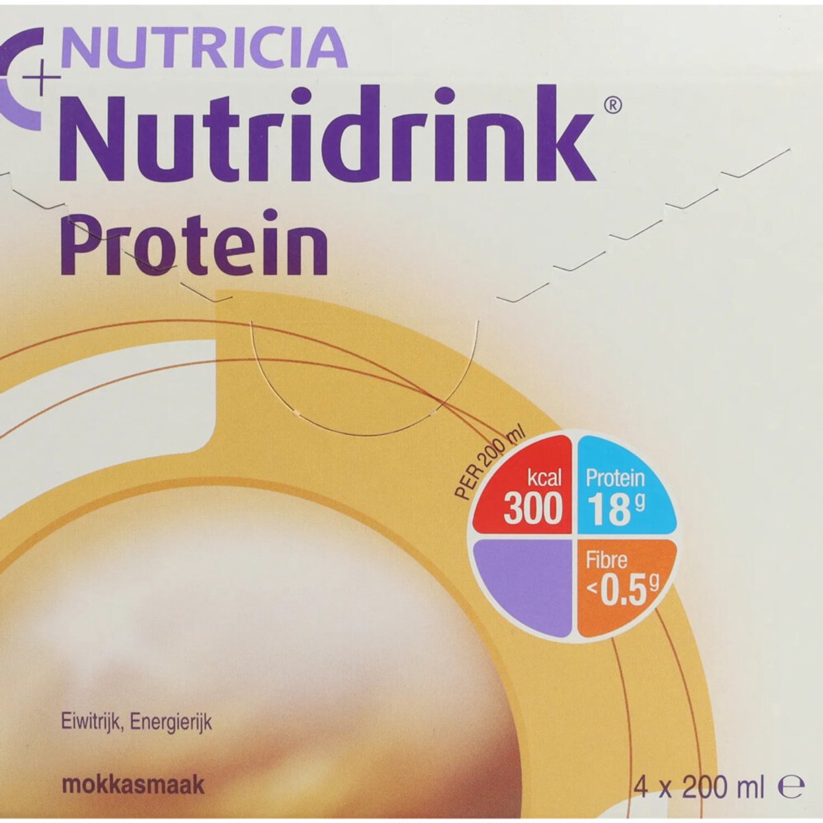 Nutridrink Protein Koffie - 4 x 200 ml