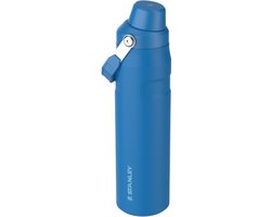 foto van Stanley Aerolight Iceflow Waterfles Fast Flow 0.6L - Houdt 10 Uur Koud - Lichtgewicht Geïsoleerde Drinkfles - Vaatwasmachinebestendig - Lekvrij En Sneldraaiend Deksel - BPA-Vrij - Azure