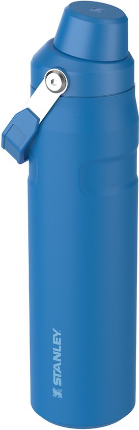 Stanley Aerolight Iceflow Waterfles Fast Flow 0.6L - Houdt 10 Uur Koud - Lichtgewicht Geïsoleerde Drinkfles - Vaatwasmachinebestendig - Lekvrij En Sneldraaiend Deksel - BPA-Vrij - Azure