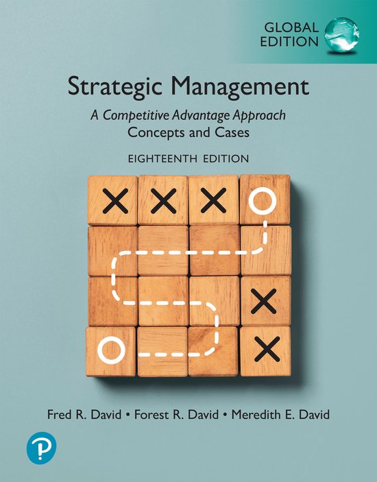 Strategic Management: A Competitive Advantage Approach, Conc ... - cover