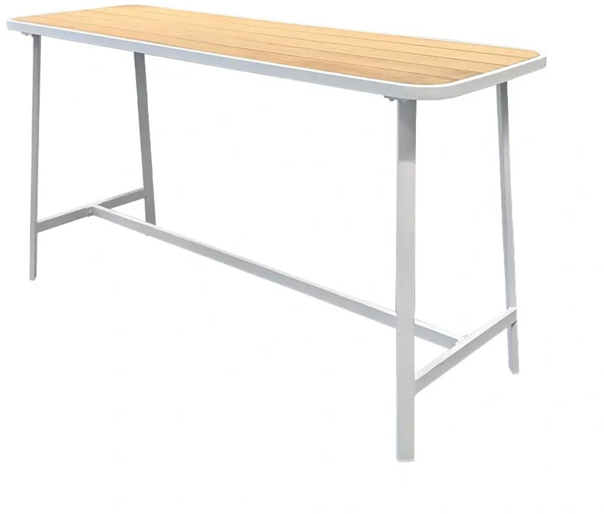 Trestino Elmas Bartafel Wit - 175x58x95 cm