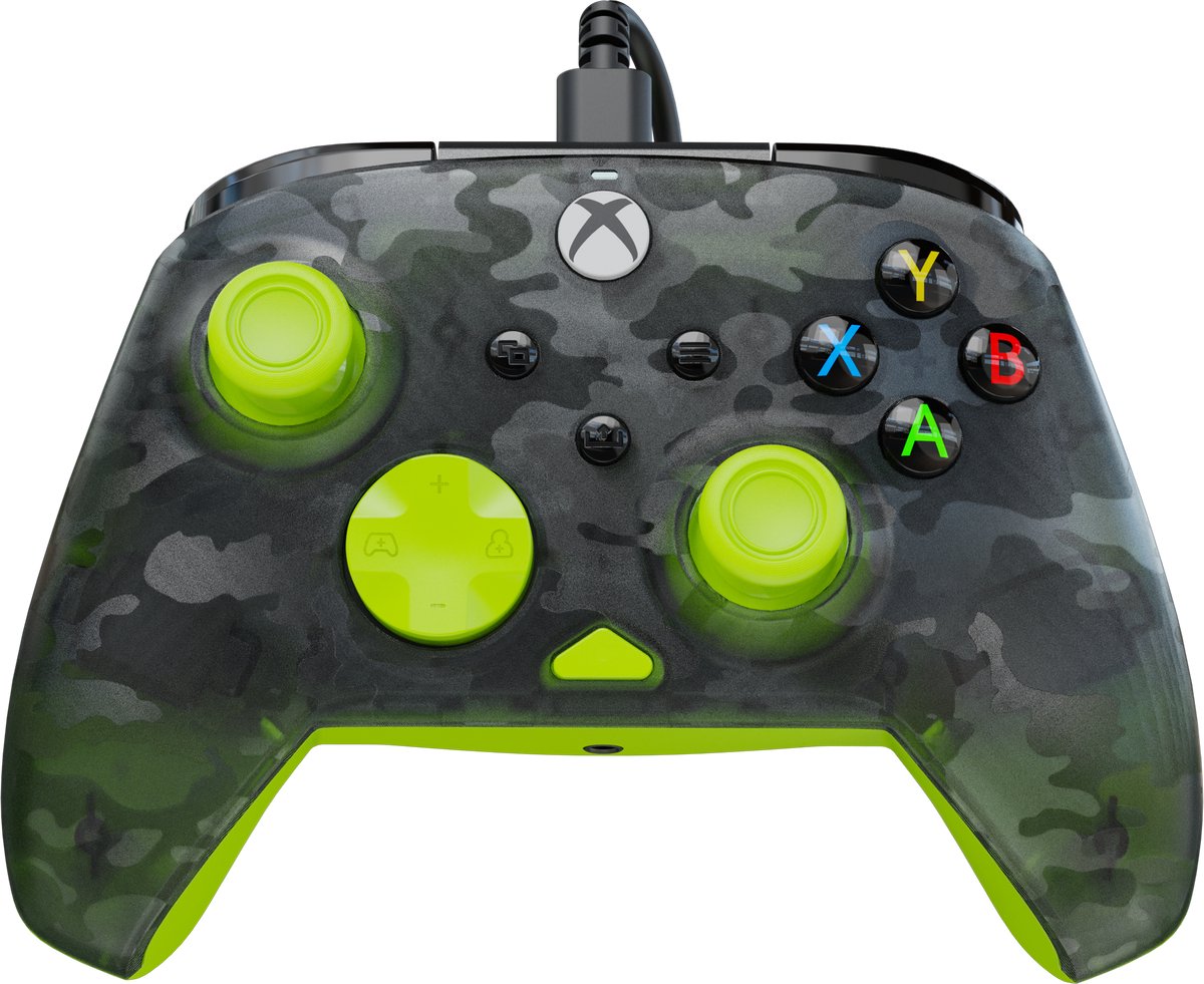 Turtle Beach Rematch Core - Controller - PC, Xbox Series X|S, Xbox One - Ghost Camo - Black/Yellow thumbnail 2