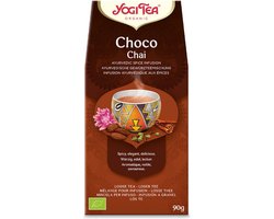 Yogi Tea Choco Chai 90g Bio - Biologische Losse Thee met Cacao, Kaneel en Gember voor Een Kruidige en Chocoladeachtige Chai-ervaring