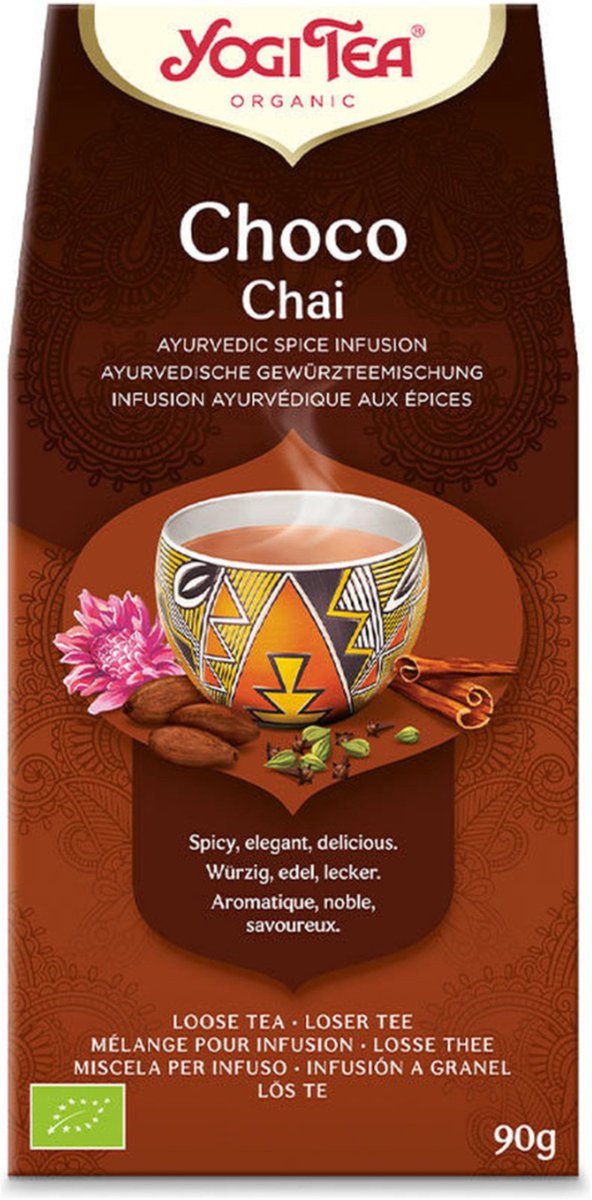 Goedkoopste Yogi Tea Choco chai (los) 90 gram