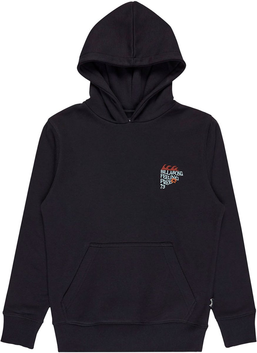 Billabong Foundation Po Hoodie 8 Years Jongens Zwart