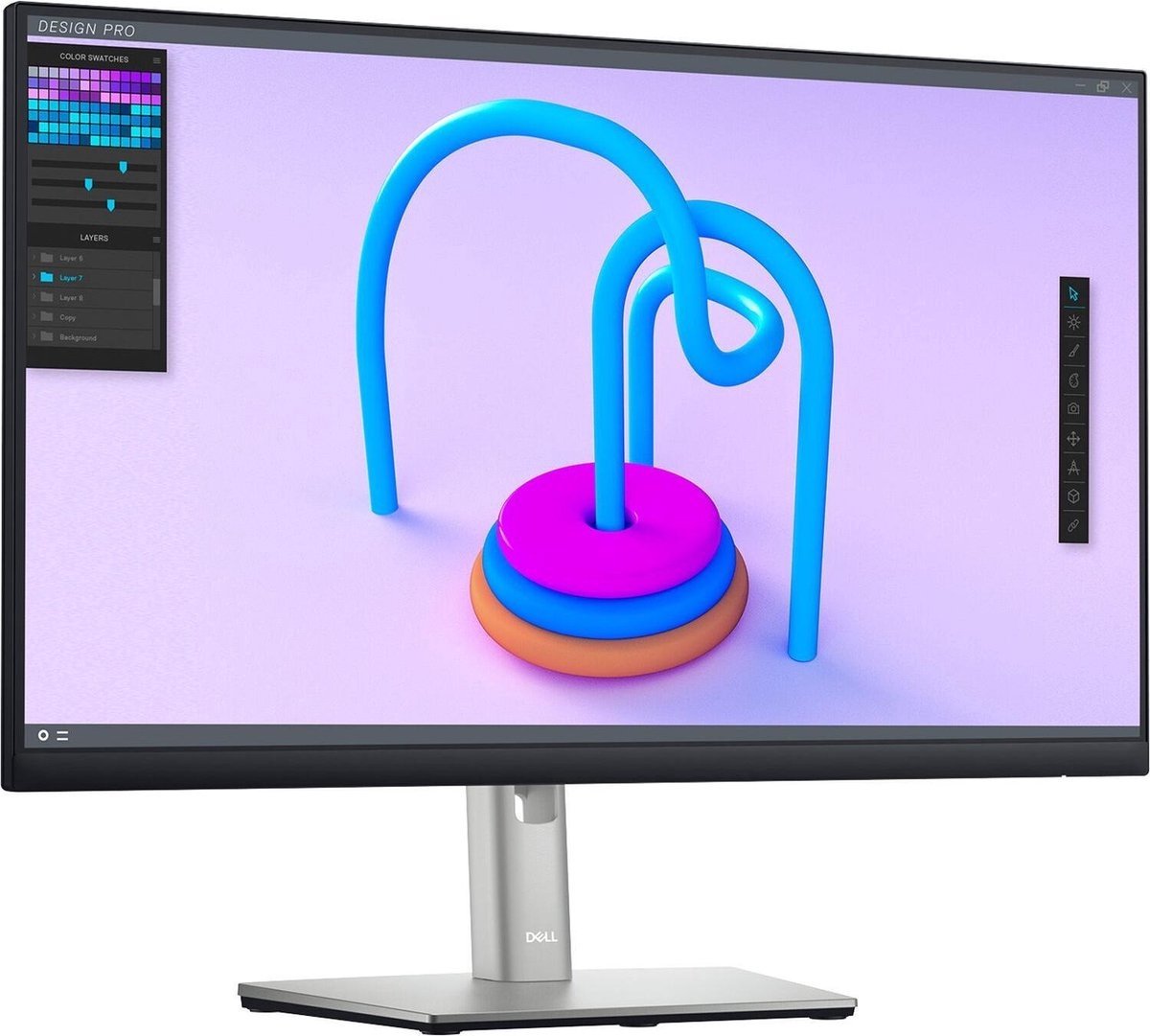 Dell P2422HE Monitor - Full HD IPS - 24 inch - ingebouwde USB-C