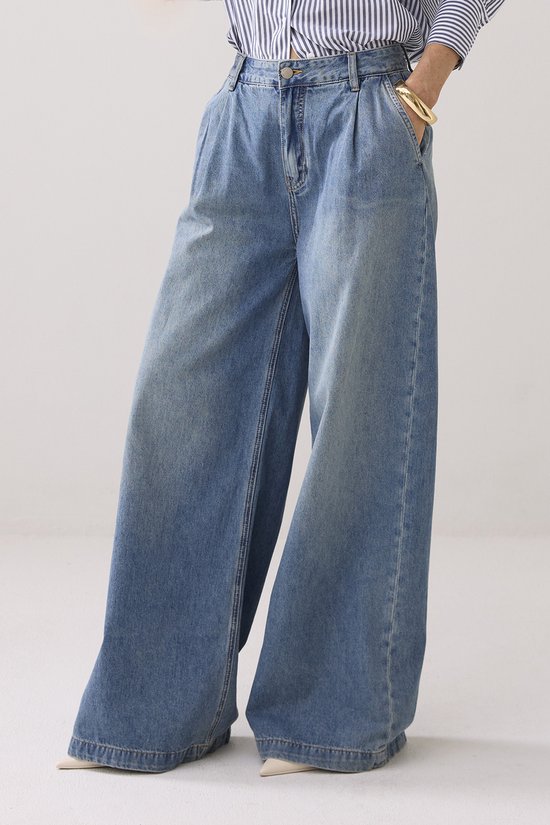 4s2823-5169 Ultra-wide-leg jeans