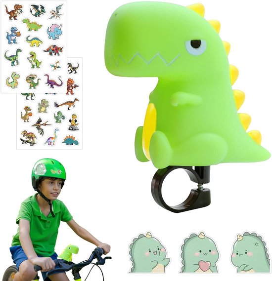 Leuke fietsbel kinderen, bel fiets kinderfiets luid fietsbel meisje (roze hart