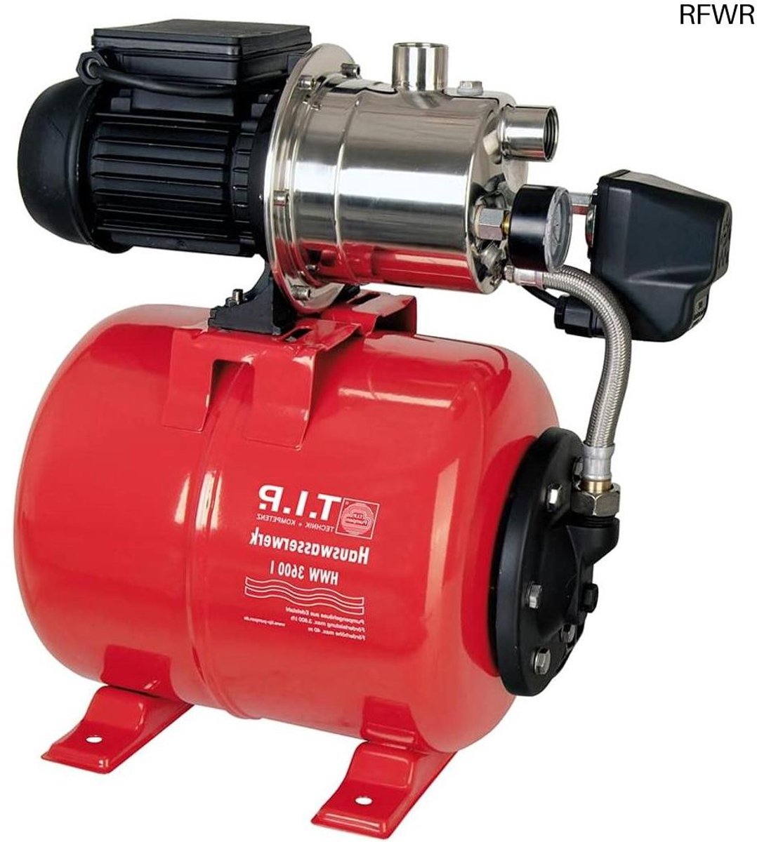 RFWR® Hydrofoorpomp met drukvat 3600 l/u, 40 m opvoerhoogte, 650 watt