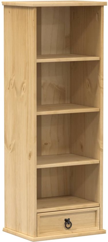 vidaXL - Cd-kast - Corona - 40x30x110 - cm - massief - grenenhout