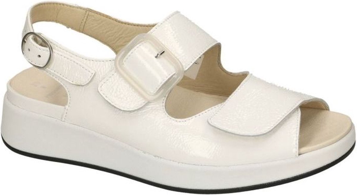 Solidus -Dames - wit - sandalen - maat 38