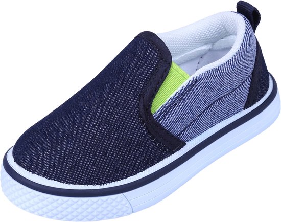 Baskets slip-on bleu marine foncé pour garçon bol