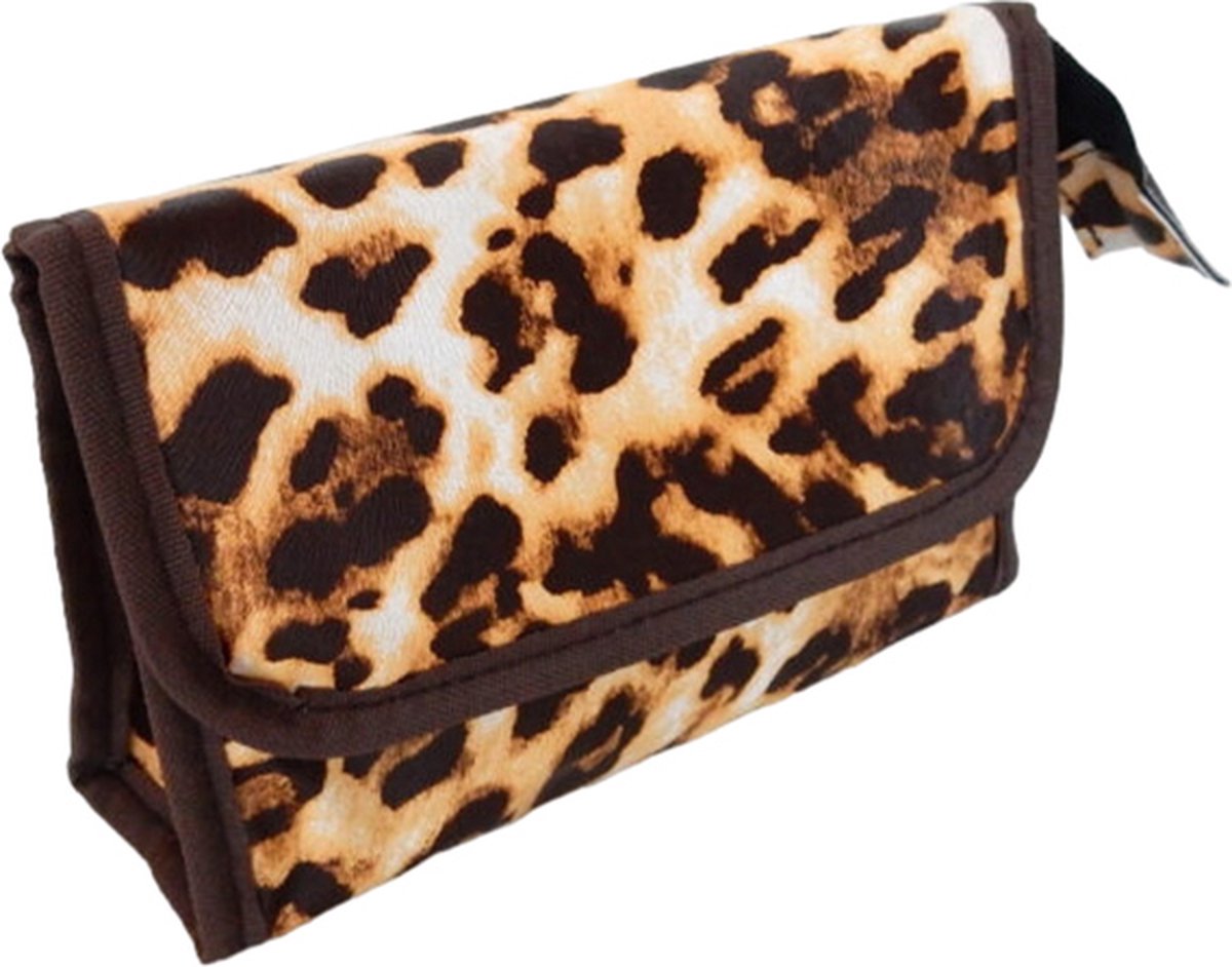Rojafit Make-up Tas met Spiegel - Panter