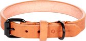 Flamingo Leano Gewoon - Halsband Honden - Halsband Leano Cognac Xs/s 24-30cm 15mm - 1st