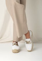 Fred De La Bretoniere Espadrille June Li Off White - Maat 37