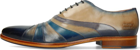 Melvin & Hamilton JEFF 28 - Veterschoenen - vegas/pepper white/light blue/white/meerkleurig