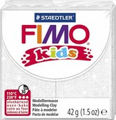 FIMO® Kids boetseerklei, wit, glitter, 42 gr, 1 doos