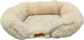 By Cee Cee - Orthopedisch Hondenbed - Fluffy - Beige- Maat L - 75x50