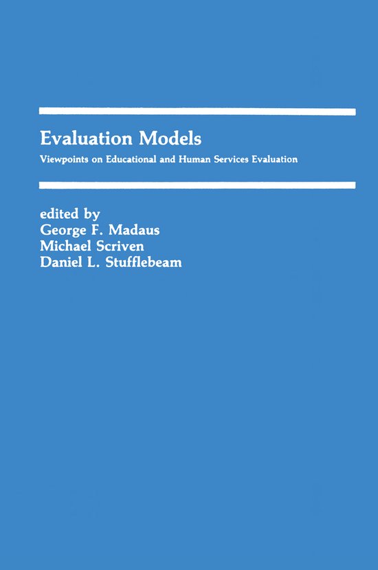 Evaluation in Education and Human Services- Evaluation Model ... - cover