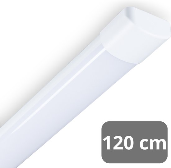 LED's Light Lampe fluorescente LED 120 cm pour l'intérieur - Éclairage fluorescent LED complet - 4650 lm