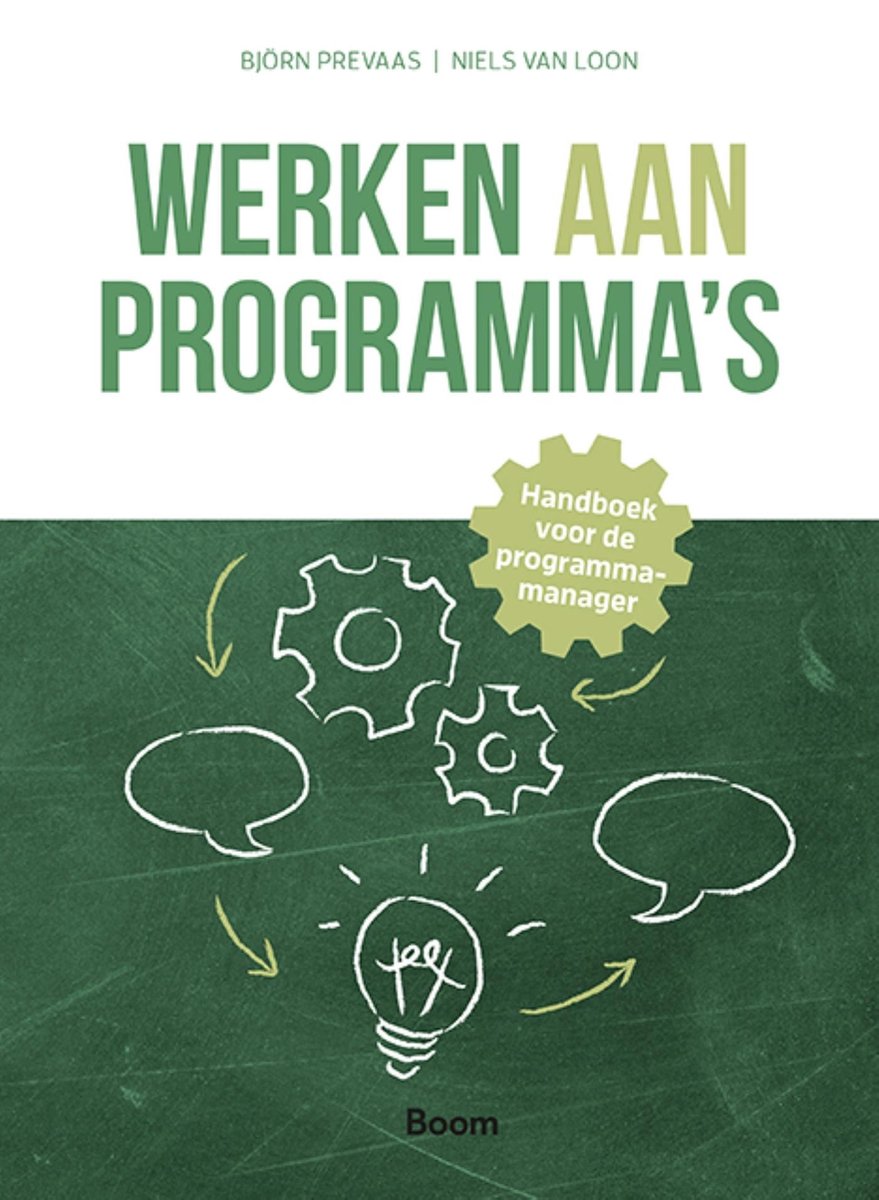 Omslag van Werken aan programma's