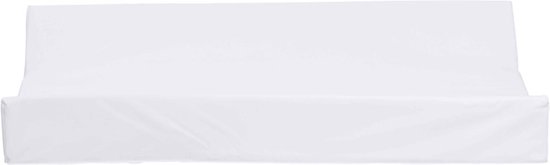 Bébé Basics Aankleedkussen Uni Wit 67 x 45 cm.