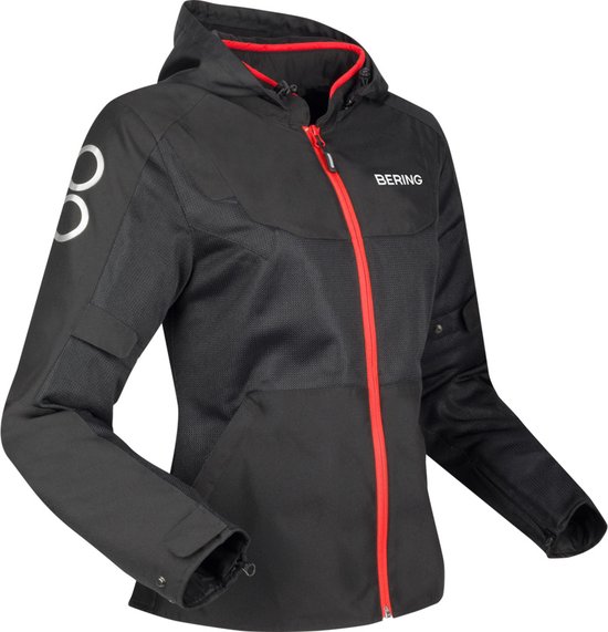 Bering Jacket Lady Profil Black Red T6 - Maat - Jas