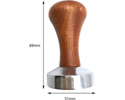 Koffie Tamper Koffieverdeler 51mm