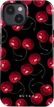 BURGA Telefoonhoesje voor iPhone 15 PLUS - Schokbestendige Hardcase Hoesje - Cherrybomb