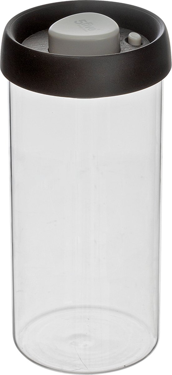 5Five Voorraadpot met vacuümpomp - 600 ml