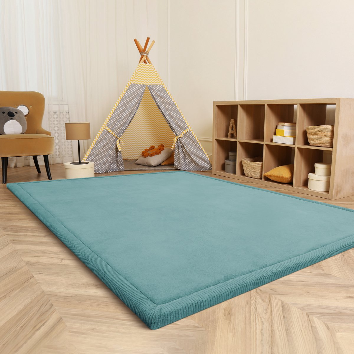 Paco Home Tapijt Voor Kinderen Vloerkleed Kinderkamer Zacht Antislip Modern 120x160 cm