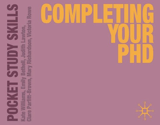 Completing Your PhD - cover