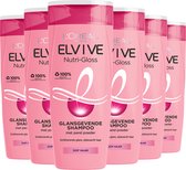 L'Oréal Paris Elvive Nutri Gloss - Shampoo - Dof haar - 6 x 250ml