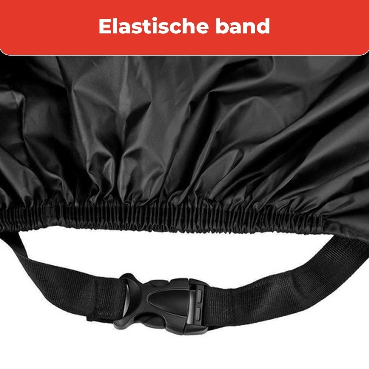 Motorhoes waterdicht 265*105*125 cm (2XL ) stofvrij / ademend / RED Label – foto 6