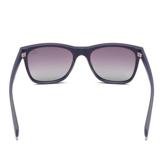 Flamengo® Eyewear Zonnebril Azure Matte - rubber frame blauw grijs - blauwe grijze glazen - Sunglasses - Festival - Wintersport - Strand - Ski zonnebril - UV400 - Gepolariseerd - Geschikt voor dames/heren - Stijlvol Design - incl. brillenzakje van FLAMENGO — afbeelding 2