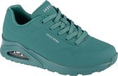 Skechers Uno - Stand On Air Dames Sneakers - Turquoise - Maat 37