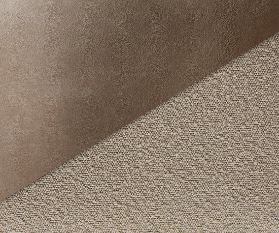 Chaise pivotante Nela - Structure en bois Flex , angulaire, mélange de matériaux naturels, boue, rotatif à 180°