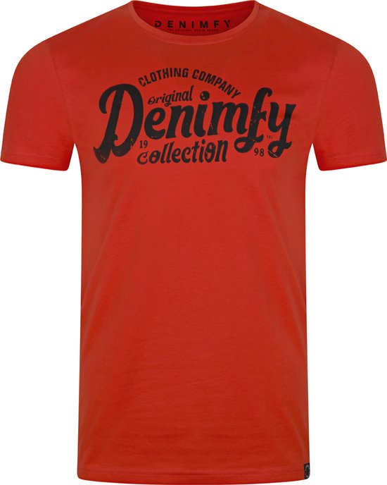 DENIMFY T-Shirt Homme DFNuri 4 Pack Regular Fit Multicolore XXL Col Rond Adultes