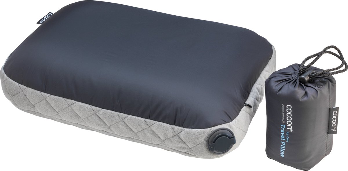 Cocoon Air Core Pillow - Charcoal/Smoke Grey